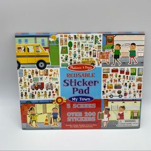 Melissa & Doug Reusable Sticker Pad My Town #9114